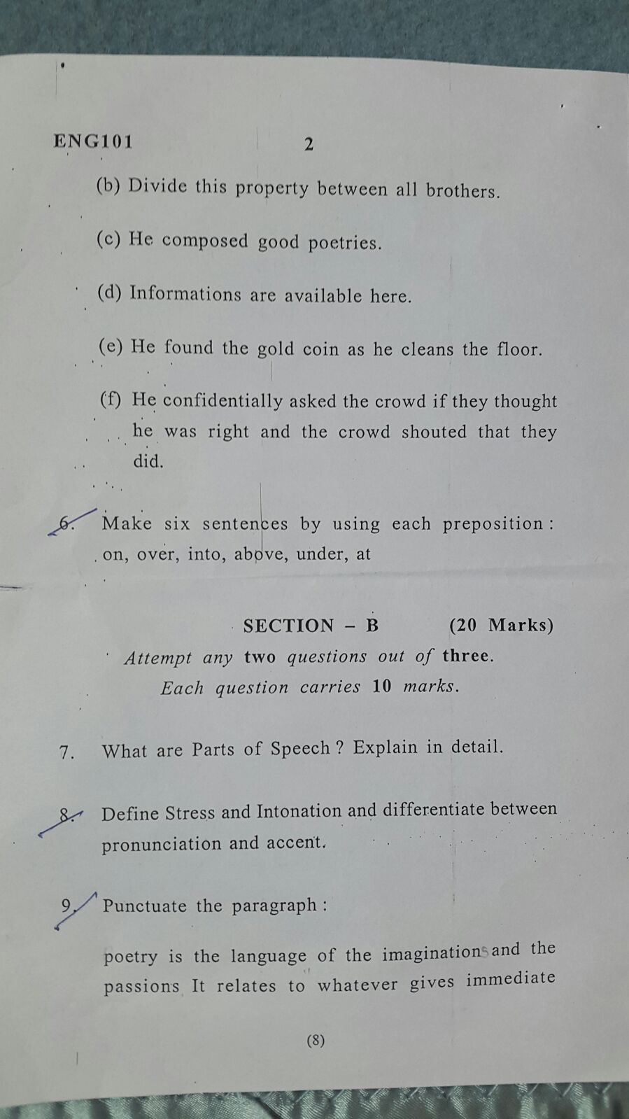 Amity english question paper for sem 1 aset-eng02.JPG